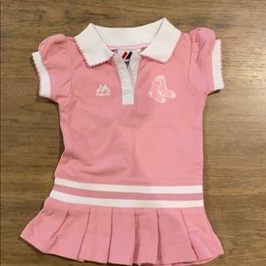 NWOT Red Sox pink dress